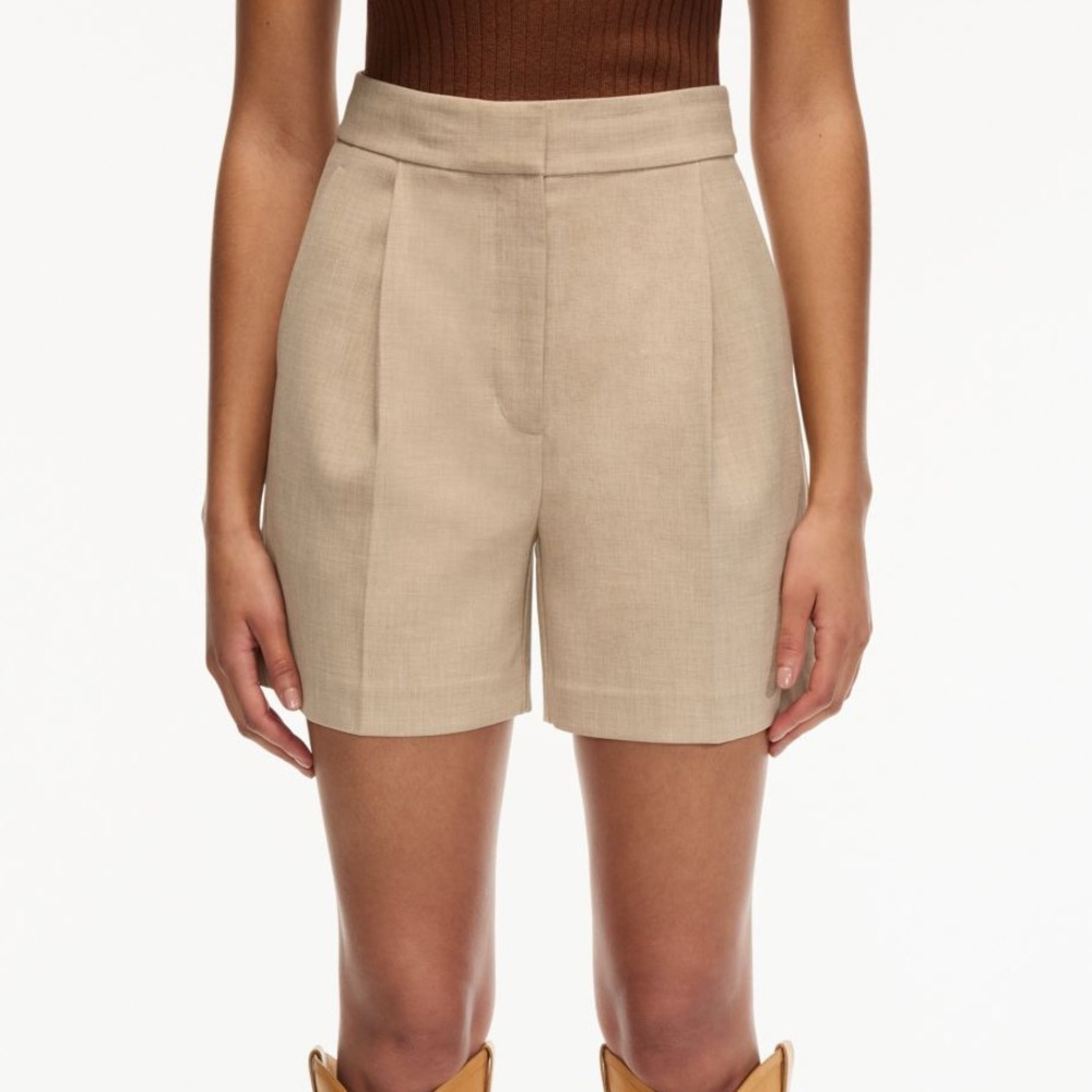Aritzia Wilfred Ibiza Shorts Heath Oat Size 0